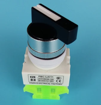 

10pcs Lay37 Knob Auto Lock Switch YO90-11XB/31 lay7 3 way with Long Handle