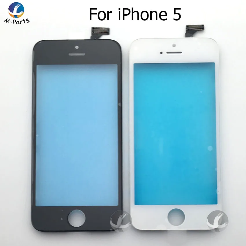Сенсорное стекло дигитайзер + средняя рамка предварительно собранная для iPhone 5 5S