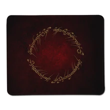 100 New Orignal Stitched Edge Mousepad The Lord of the Rings Style Non Slip Rubber Gaming