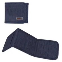 FGGS-многофункциональная сумка для кредитных карт, паспорта, бизнес-документов, vip-карт, чехол для хранения M, складной стиль, синий