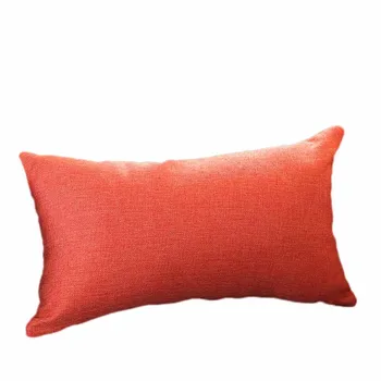 

Contemporary Rectangle Silk Throw Pillow Case Pillowcase High Quality Home Product Satijn Kussensloop