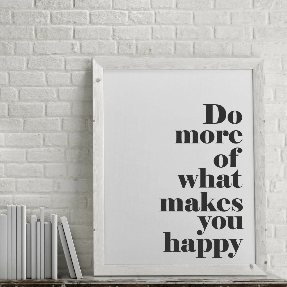 Briefness Print painting On Canvas Famous Letters Inspiring Quote Wall