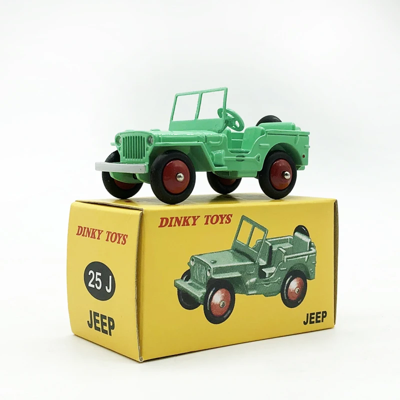 Dinky Toys 1:43 JEEP 25J антикварные модели бутик сплав автомобиль игрушки для детей Детские игрушки оригинальная коробка