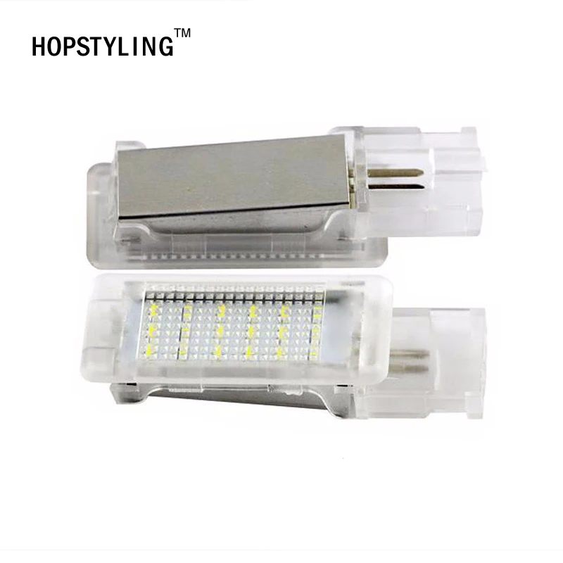 

HOPSTYLING 2x For Volkswagen Caddy Jetta Passat PoloTiguan Touareg LED Footwell Door Courtesy Interior Bulb Light Auto Accessory