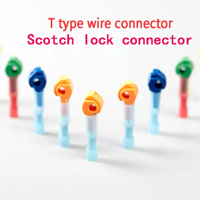 

T series Cable connection fast connecting terminals Scotch Lock Quick Splice Wire Connector electrical crimp cable accessories