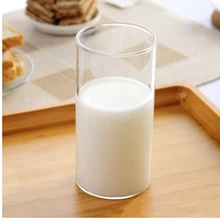 350 мл, прозрачный стеклянный из боросиликатного стекла термостойкий стеклянный однослойный стакан простой бытовой воды стекло для ресторана, кофейни