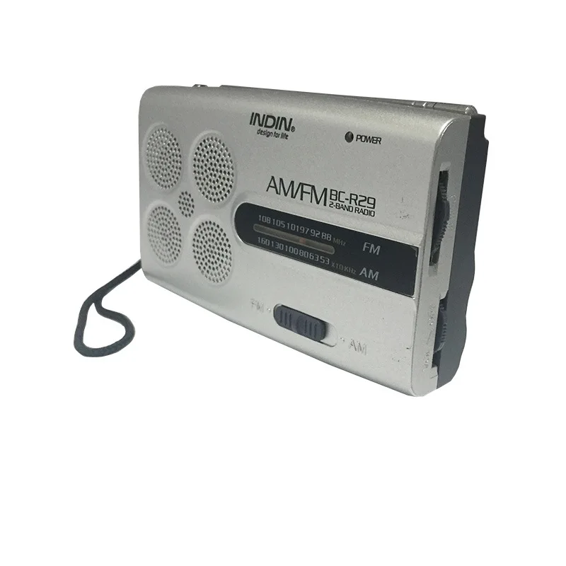 4 Digital Tuning Stereo Player FMAM Radio Receiver Mini Radio Receiver Music Speaker Powerful Radio Receiver for Parents Gifts