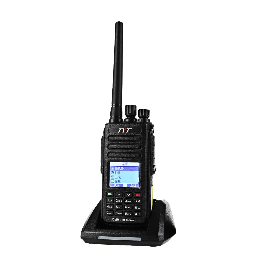 TYT MD 390 DMR Цифровой Walkie Talkie IP67 Водонепроницаемый ручной трансивер 1000 Каналы UHF400 480MHz