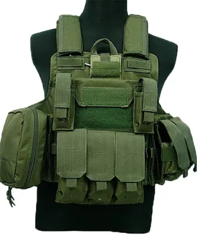 

Military Tactical Vest Assault Airsoft SAPI Plate carrier Multicam Army Molle Mag Ammo Chest Rig Paintball Body Armor Harness