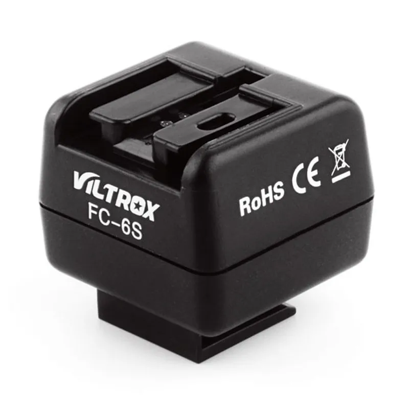 VILTROX FC 6S Flash Hot Shoe Optical Slave Trigger Adapter For Sony