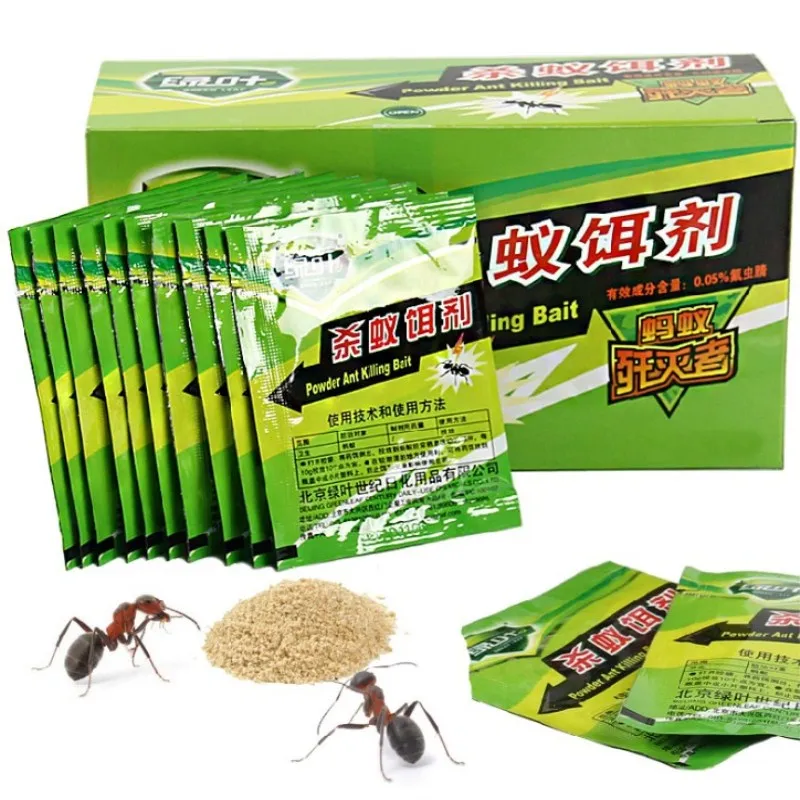 50Packs Green Leaf Powder Ant Killing