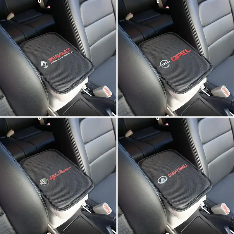 

Car Armrest Pad Covers Auto Seat Armrests Storage Protection Cushion for Renault Opel Great Wall Emgrand Alfa Romeo