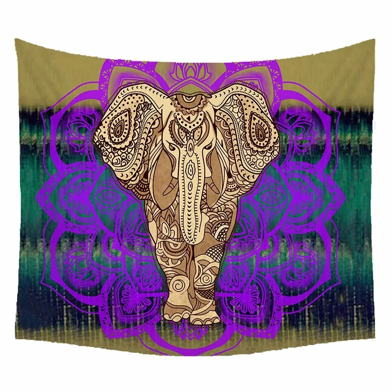 Indian Macrame Wall Hanging Mandala Tapestry Elephant Printed Boho Decoracion Tapestries Bohemian Beach Towel blanket Yoga Mat Indian Macrame Wall Hanging Mandala Tapestry Elephant Printed Boho Decoracion Tapestries Bohemian Beach Towel blanket Yoga Mat