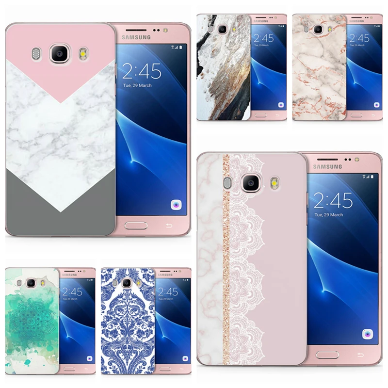 Роскошный чехол из ТПУ для Samsung Galaxy J1 J3 J5 J7 J120 J330 J530F G530 prime мягкий с мраморной