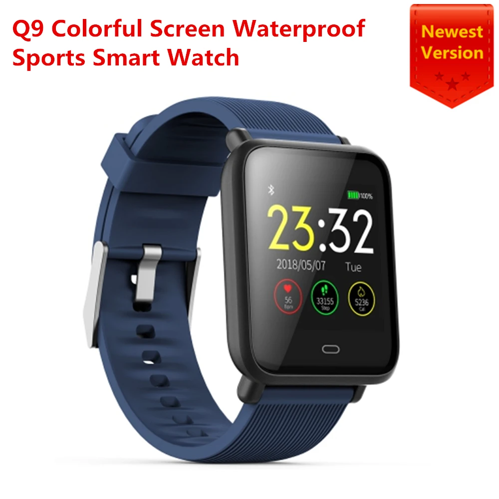 SCIMELO Q9 1 3 &quotВодонепроницаемый спортивные Smartwatch для Android iOS монитор сердечного