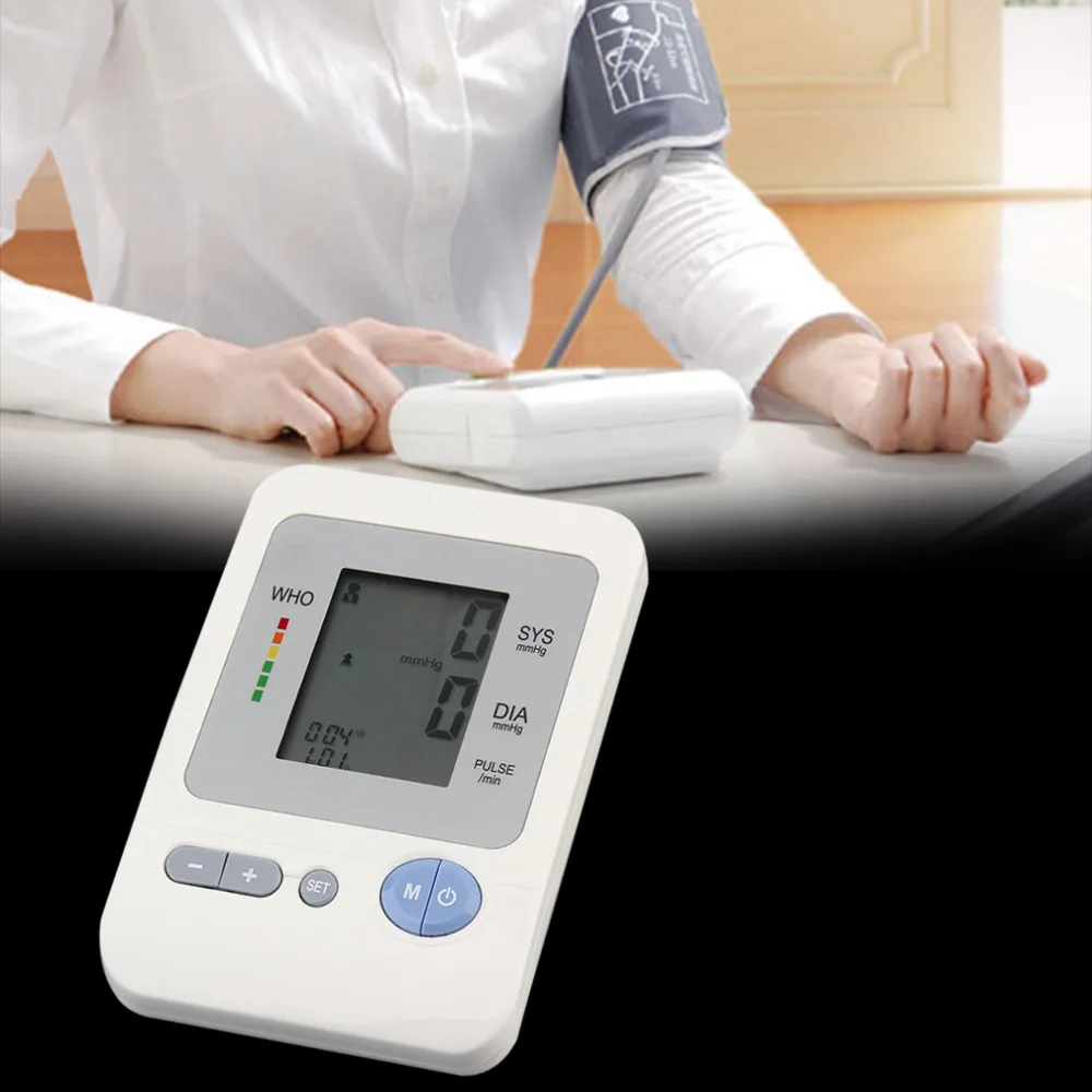 

Digital Upper Arm Blood Pressure Pulse Monitors tonometer Portable health care bp Blood Pressure Monitor meters BP-1304