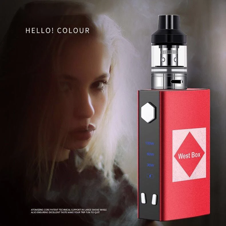 SUB TWO West V6 Box Vape Kit кальян электронная сигарета испаритель с аккумулятором 1800 мАч 2 5