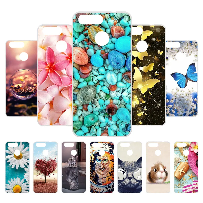 

3D DIY For ZTE Blade A3 2019 Case Silicone Painted Phone Back Cover Case For ZTE V9 Vita 5.45" L8 Cover Protection Shell Fundas