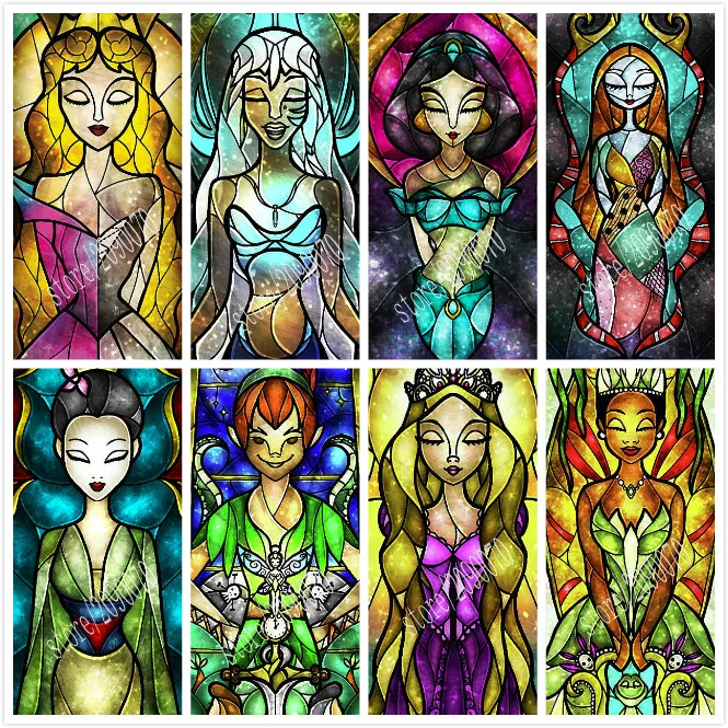 

5D DIY diamond embroidery snow White diamond painting Cross Stitch full square Rhinestone mosaic decoration gift fairy