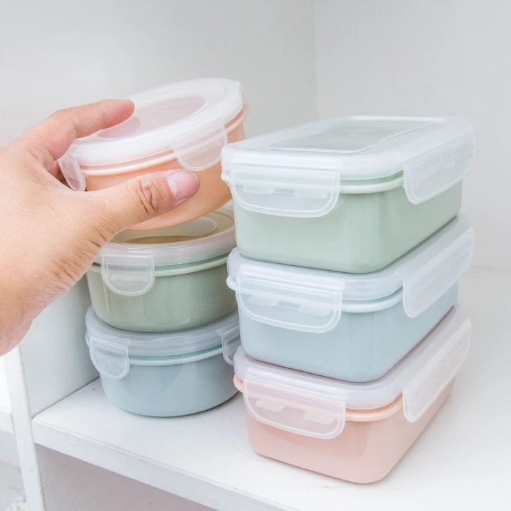 

Lunch Box for Office Food Container Refrigerator Microwave Oven Sealing Food Fruit Vegetable Box Microwavable Snack Bento Box