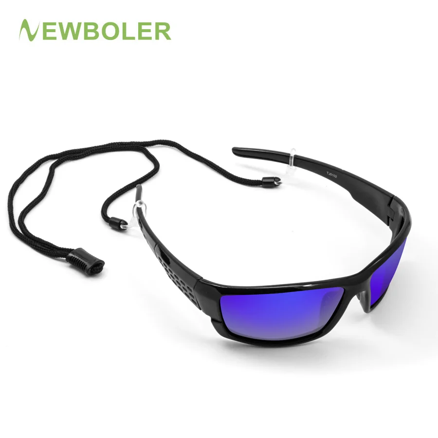 Newboler Солнцезащитные очки для женщин Для мужчин Поляризованные спортивные Рыбалка Защита от солнца Очки для Для мужчин gafas-де-сол Хомбре вождения Велоспорт Очки для рыбалки - изображение