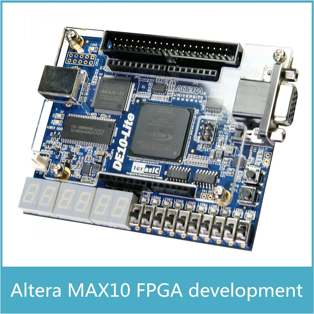 Altera MAX10 10M50 CPLD макетная плата Altera DE10-lite с 64 Мб SDRAM с Arduino R3 разъемом USB Blaster