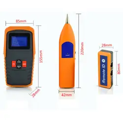 Многофункциональные сетевые анализаторы RJ11 телефонный провод USB провод сетевой кабель тестер автоматическое обнаружение провода трекер