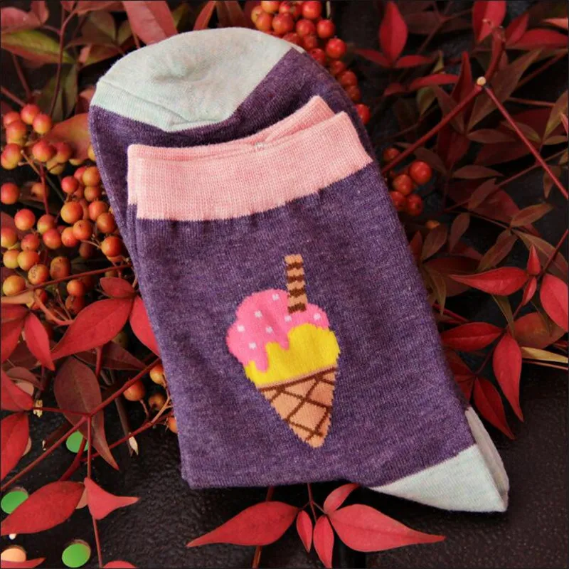Новинка забавные женские зимние теплые носки в стиле Харадзюку|socks brand|socks for girlssocks