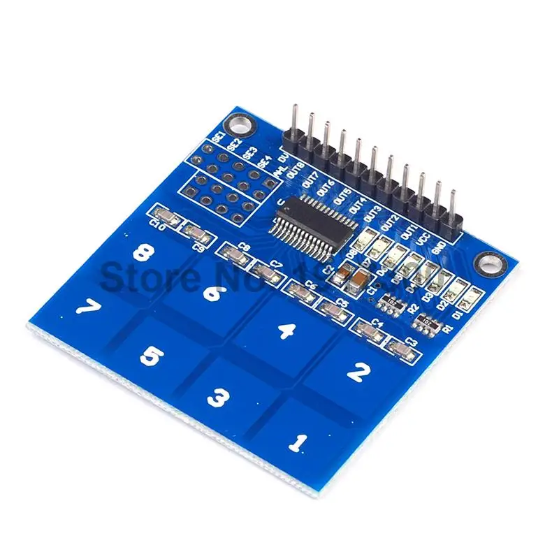 

1PCS TTP226 8 Channel Digital Touch Sensor Module Capacitive Touch Switch Button High Quality