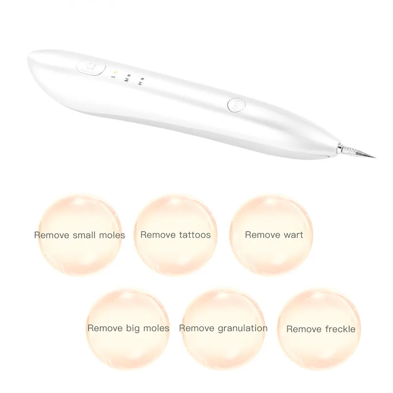 

USB Rechargeable Laser Sweep Freckle Mole Removal Plasma Pen Machine Electric ion Dark Spot Speckle Nevus Facial Skin Clean Tool