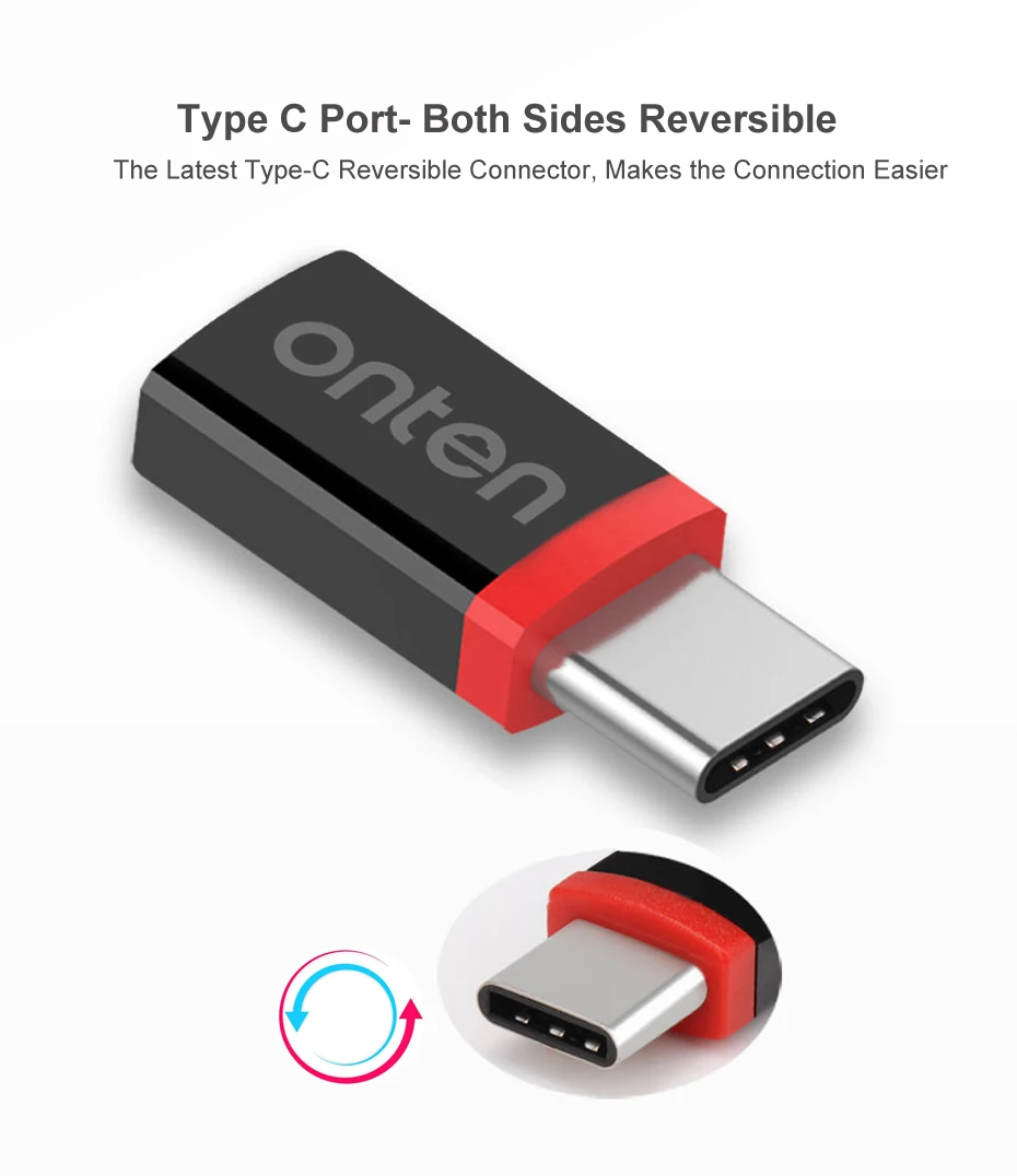 Type C to Micro USB Connector Adapter Type C Micro USB Converter 5