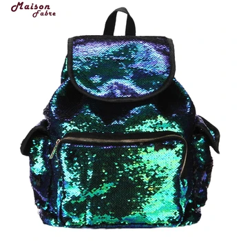 

Maison Fabre Fashion Girls Sequins Backpack Womens Paillette Leisure School Bags Travel Backpack For Teenage Girls 803 #23