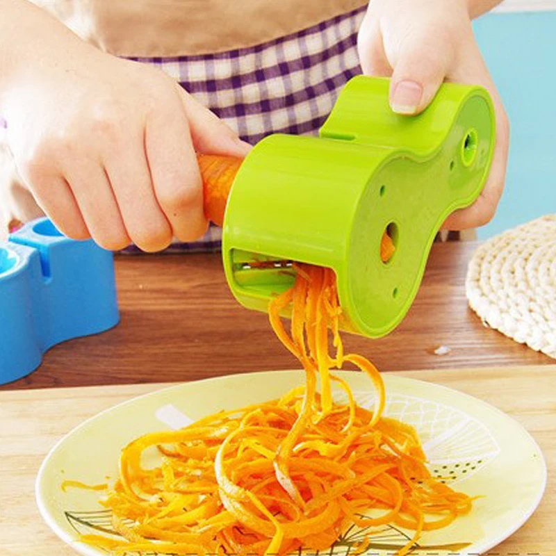 Овощерезка Miltifunctionalkitchen аксессуары для овощей spiralizer ABS нержавеющая сталь spiralizer резче кухонные инструменты