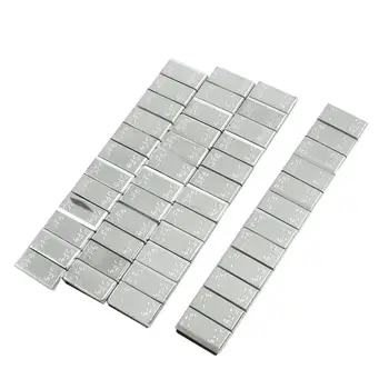 

4x Adhesive Car Truck Tire Tyre Wheel Balance Weights Strips 2.1oz/60g Silver