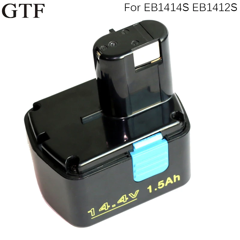 

GTF 14.4V 1500mAh Rechargeable Tool Battery for Hitachi EB1414S EB1412S EB1414 EB1414L EB1414S C-2 CJ 14DL DH Rechargeable Cell