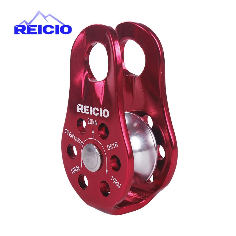 Outdoor Climbing Rope Pulley Single Fixed Pulley Mountaineering Rope