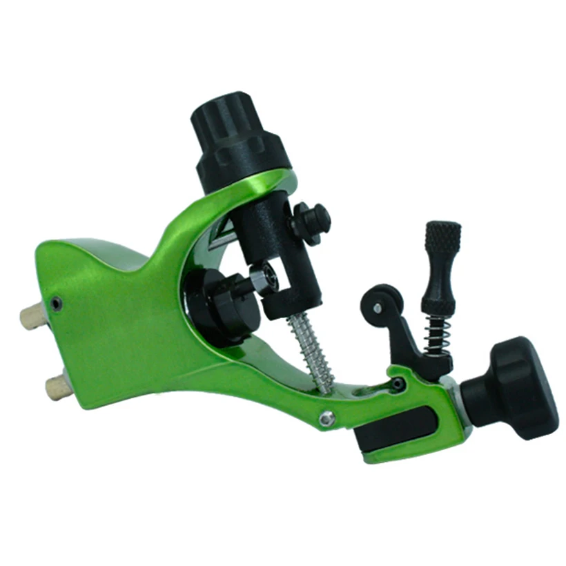 1Pcs Permanent Makeup Machine Green Stigma Bizarre V2 Style Rotary Tattoo motor tattoo alta qualidade maquinas de tatuar | Красота и