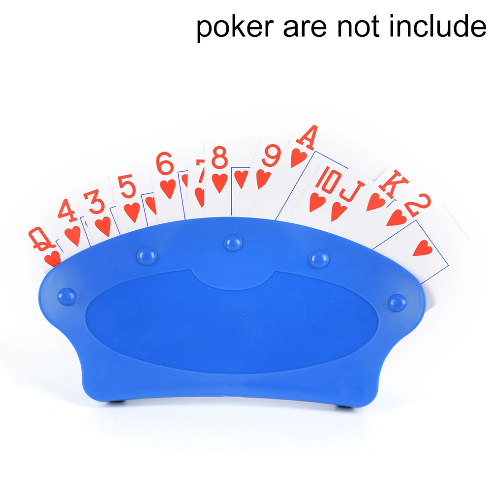 Playing card Holders Lazy poker base game organizes hands for easy play Christmas birthday party poker seat Playing card stand