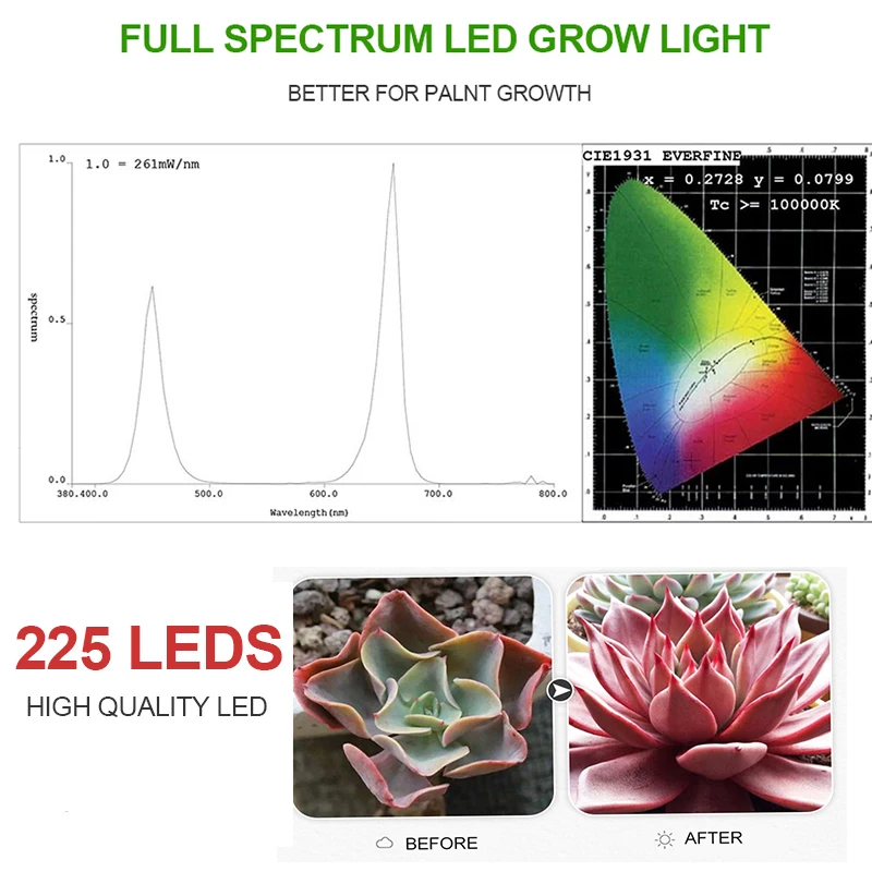  Grow Tent 1000W LED Grow Light Lamp For Plants Full Spectrum Phyto Lamp Fitolampy Energy Saving Ind - 33048687771