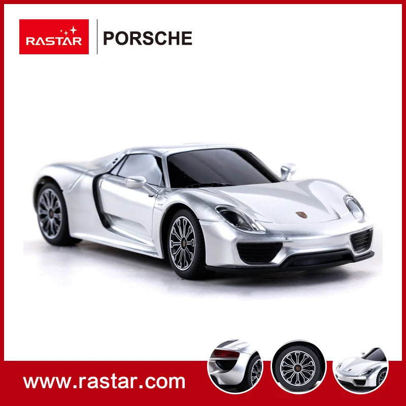 RASTAR Лицензия Дистанционное управление 1:24 Porsche 918 Spyder продвижение электронных Рождество игрушки 71400