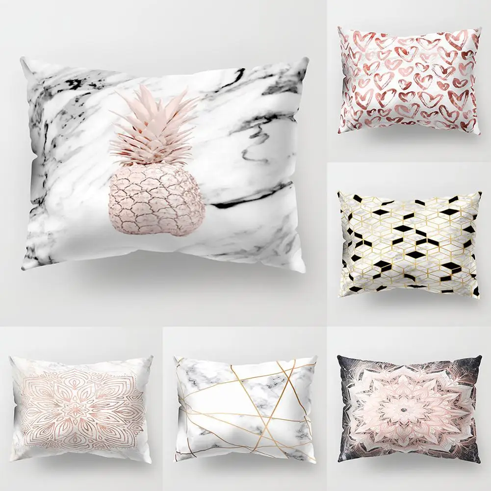 

Heart Pineapple Letter Home Office Car Decorative Cushion Cover Pillow Cases