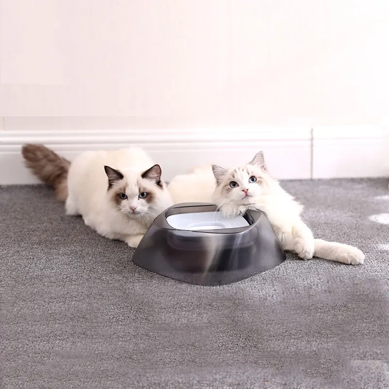 SMARTPET 1L Антибликовое покрытие миски для собак плавающая не смачивающая чаша для собачьего питья фонтан Фидер противоскользящая миска для кошек и собак