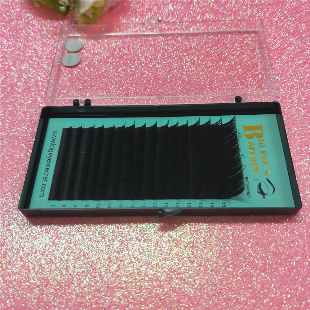 

Promotions price eye lash extension New Style Artificial eyelash Hair Korea PBT Fiber Artificial Individual EyeLash