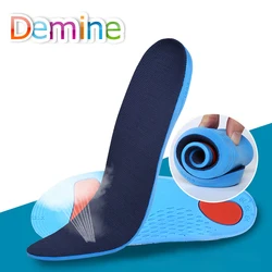 Demine Premium PU Orthopedic Insoles for Flat Foot Arch Support Shock Absorption Insole Correction O X Leg Foot Care Cushion Pad Demine Premium PU Orthopedic Insoles for Flat Foot Arch Support Shock Absorption Insole Correction O X Leg Foot Care Cushion Pad
