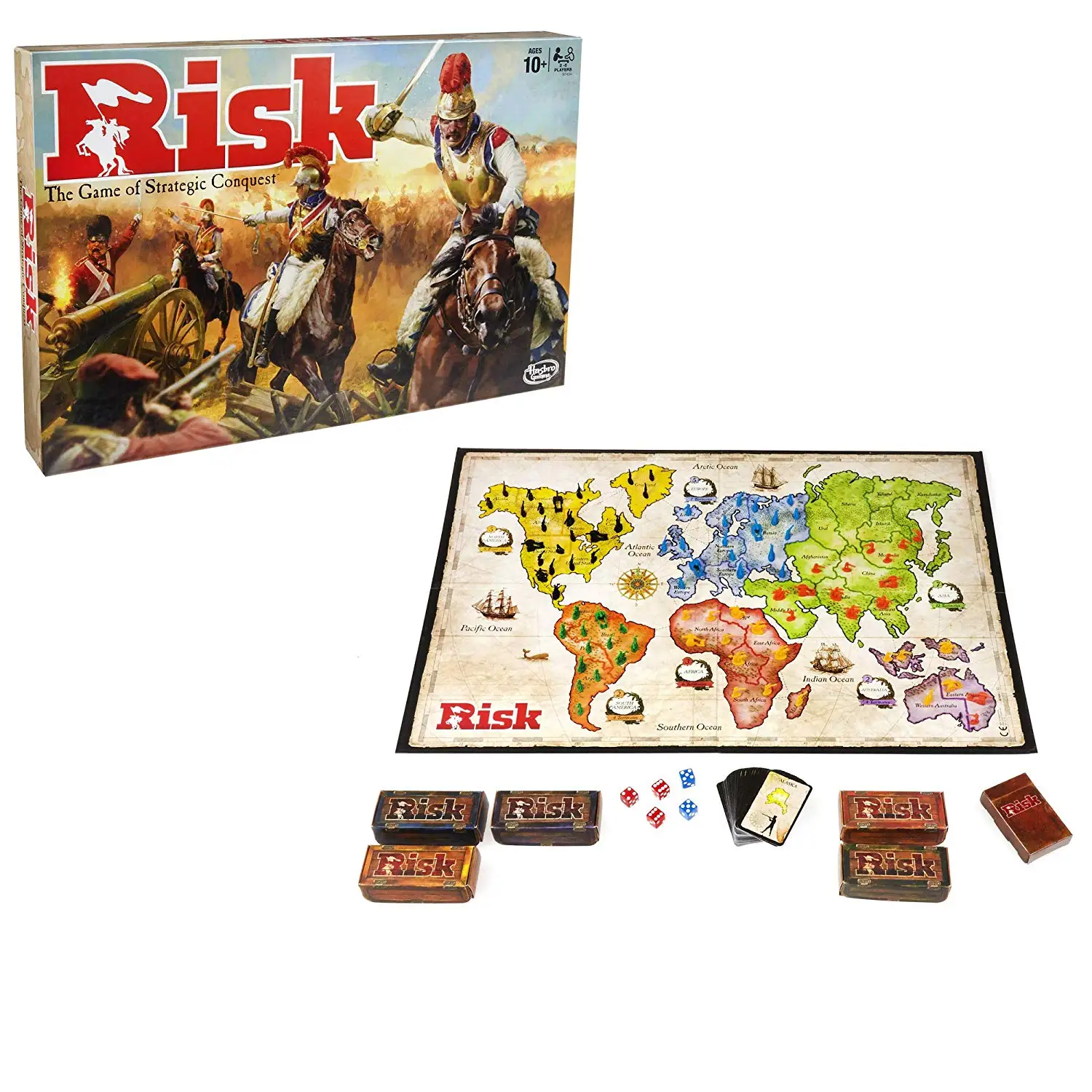 Настольная игра Risico/Risco 2 6 игроков настольная на английском языке глобальная