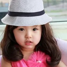 Милый Летний Кепки из хлопка розовый на шнуровке стиль Панама шляпа детские летние шапочки синий простой пляжная кепка инструменты для ухода за красотой