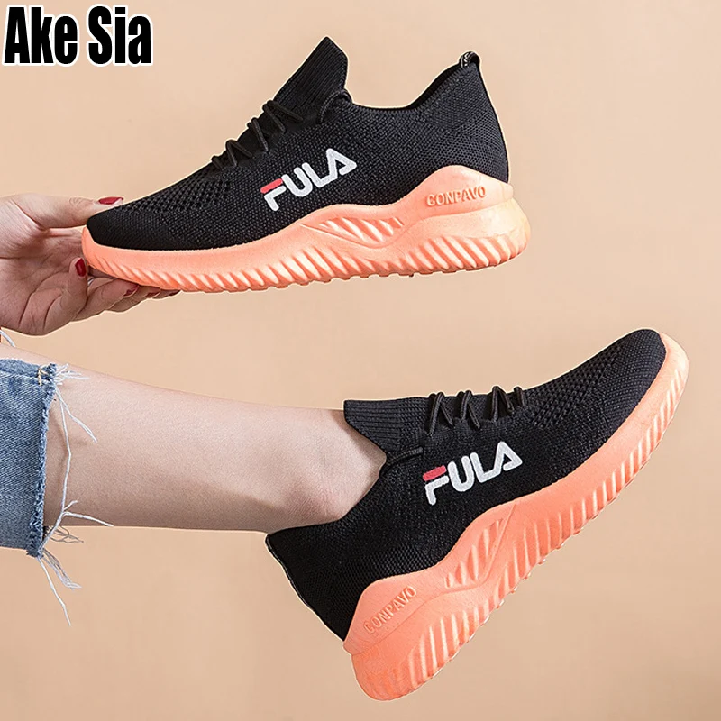 

Women Fashion Knit Mesh Air Lace Up Plimsolls Mujer de Zapatos Walking Casual Tenis Shoes Feminine Sapatos Chaussure Homme A577