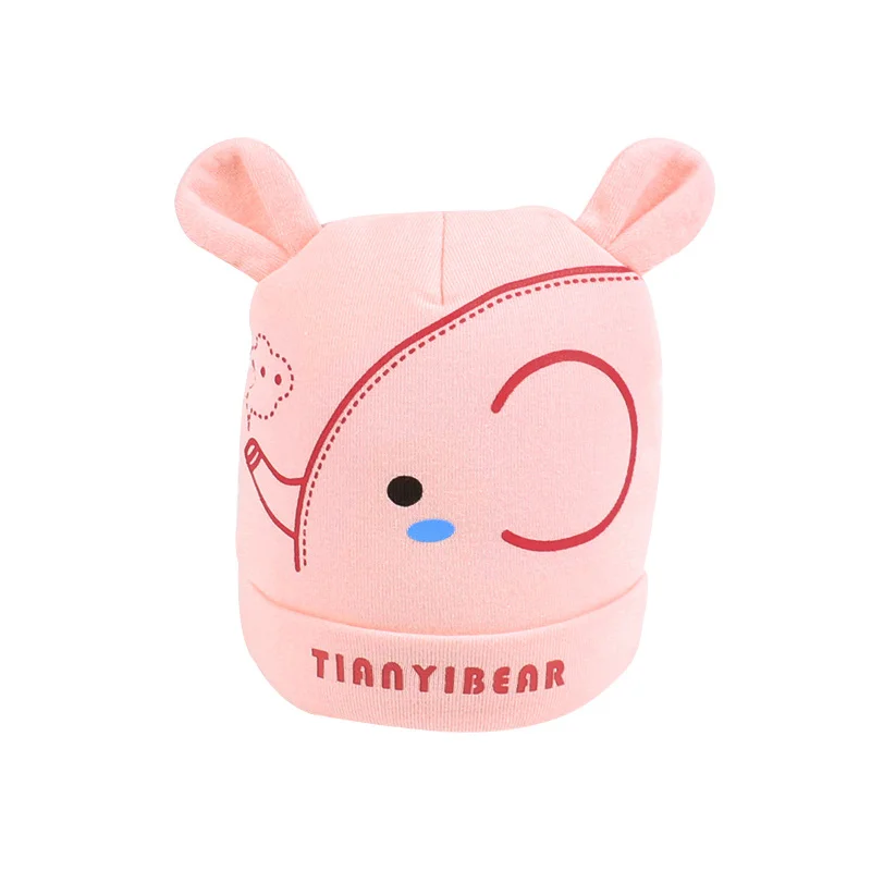 New Thick Winter Baby Hat Newborn Cotton Warm Beanie Bear Ears Tire Hat Cartoon Infant Beanie For Boys Girls Baby Boys Clothing (14)