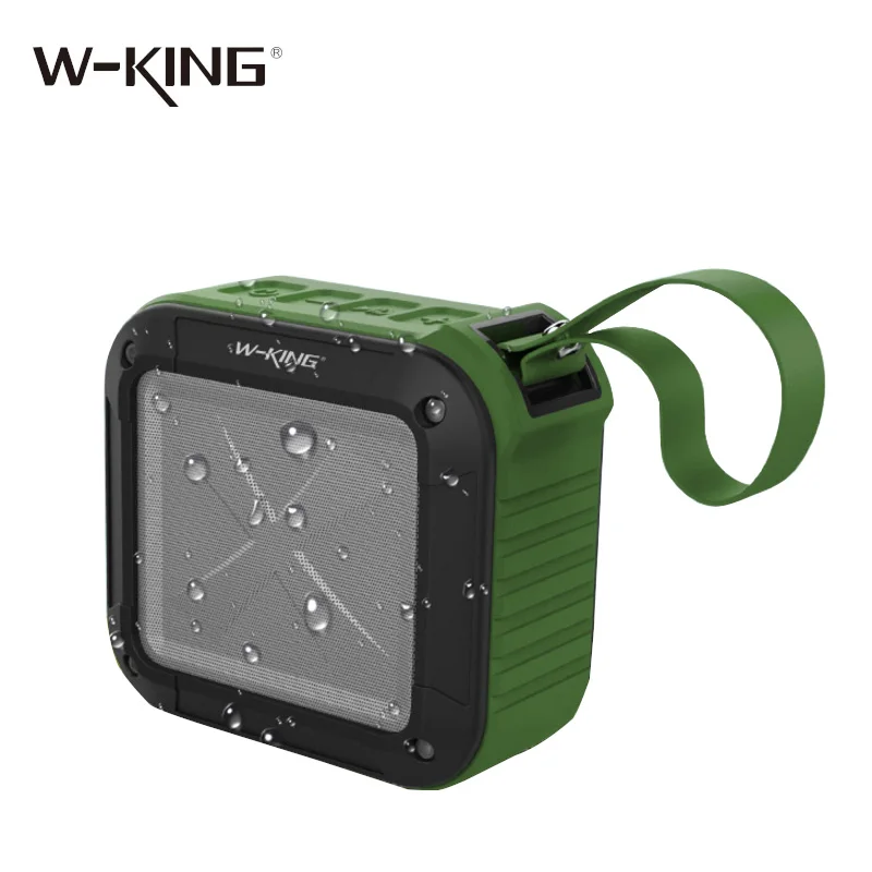 W-king Speakers Mini Portable Outdoor Bluetooth Speaker Shower Bluetooth 4.1 Speaker NFC Water Resistant Wireless Speakers 5W