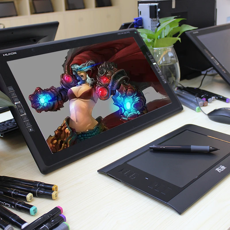  GAOMON 860T 8x5 pulgadas Tabletas digitales artista tableta gráfica para dibujar con lápiz Digital 